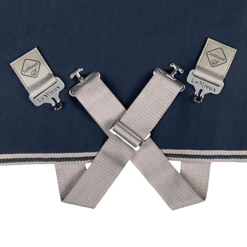 LeMieux Arika Jersey-Tek Fleece Rug in Navy-6